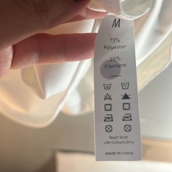 HALARA White Mini Dress - Picture 8 of 9